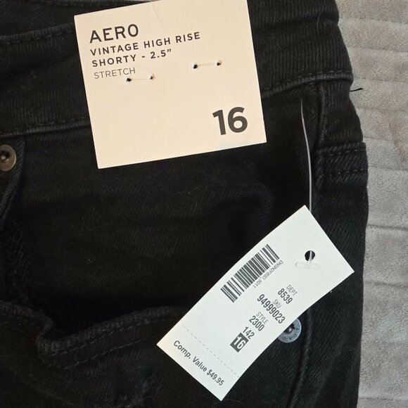 NWT Aeropostale Vintage High-Rise Shorty Shorts - Picture 5 of 6